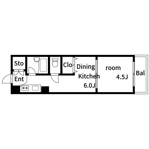 カーサ第一亀戸5号棟 間取り