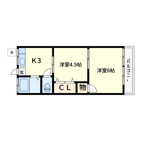漆山荘 間取り図
