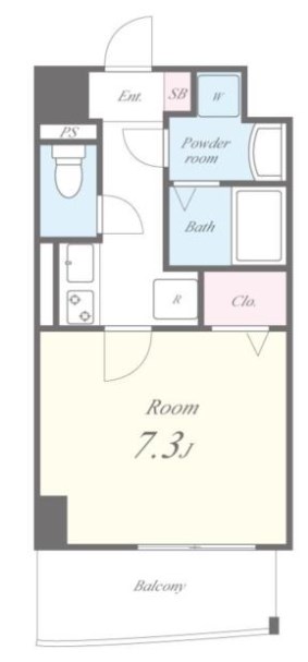 セゾン　ド　ミキ 間取り図