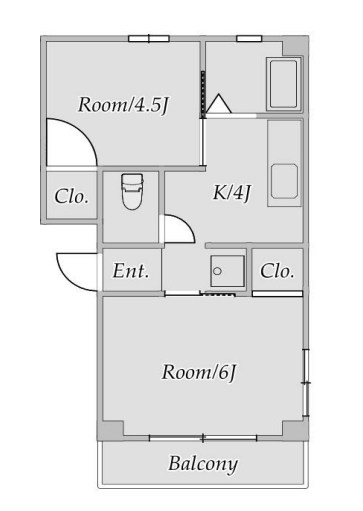 グリーンハイツ 間取り図