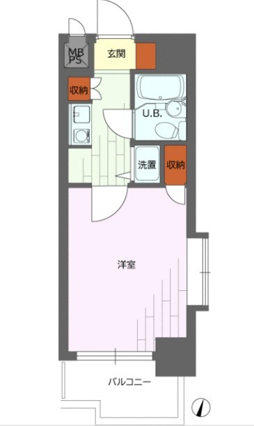 ライオンズマンション東墨田 間取り図