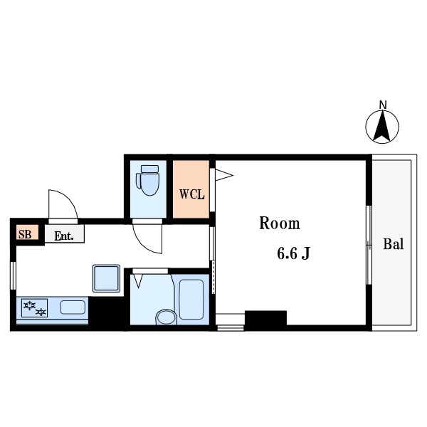 レイ・ローズビル  間取り