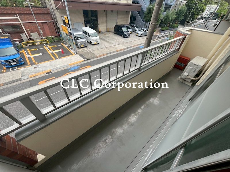 木場コーポラス ベランダ