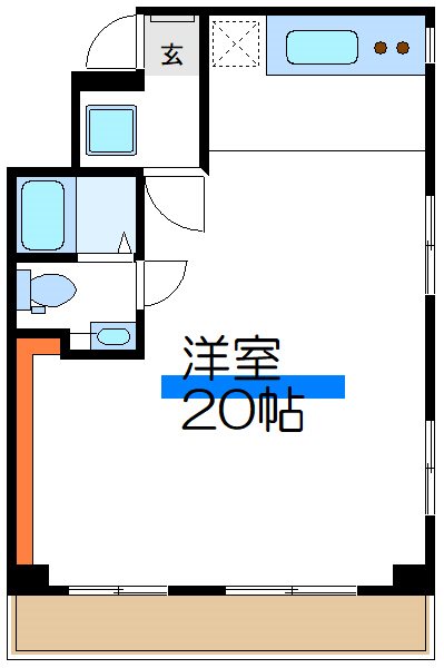 プリマベーラ 905号室 間取り