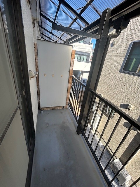 木村コーポ ベランダ