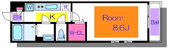 リブリ・色彩  間取り