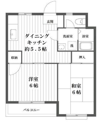 サンヴェール関原 間取り図