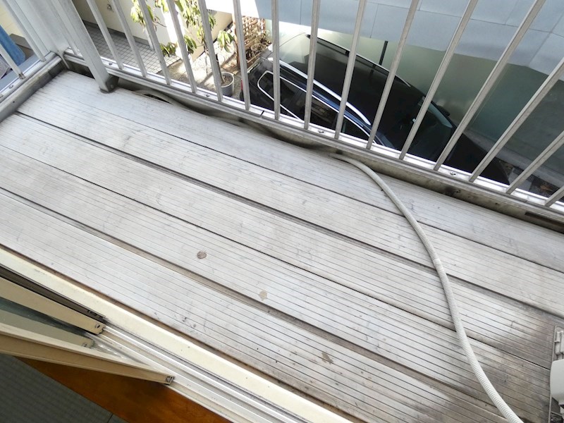 志げる荘 ベランダ