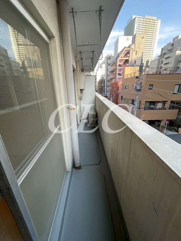 辰巳マンション ベランダ