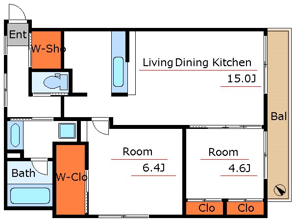 ライヴス行徳 間取り
