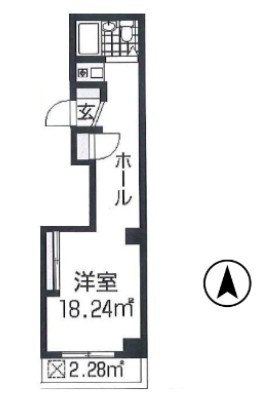 ノーリーズン森下 間取り