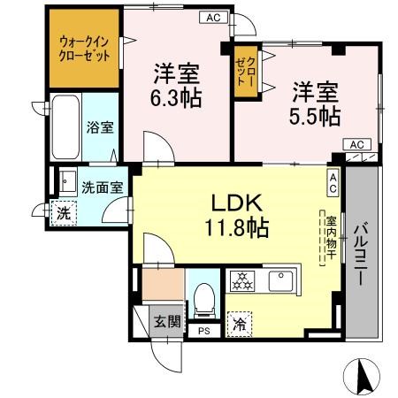 Villa　Del　Sol　V 間取り