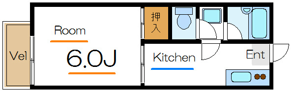 ブロッサム・K 間取り