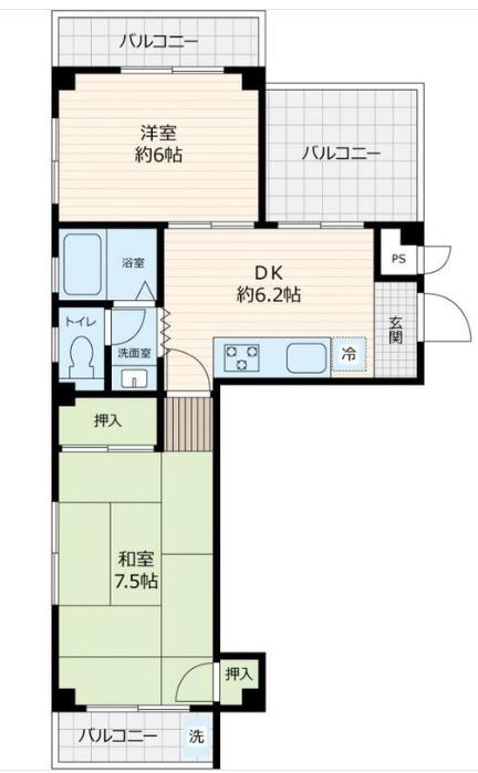 エステート立石  間取り図