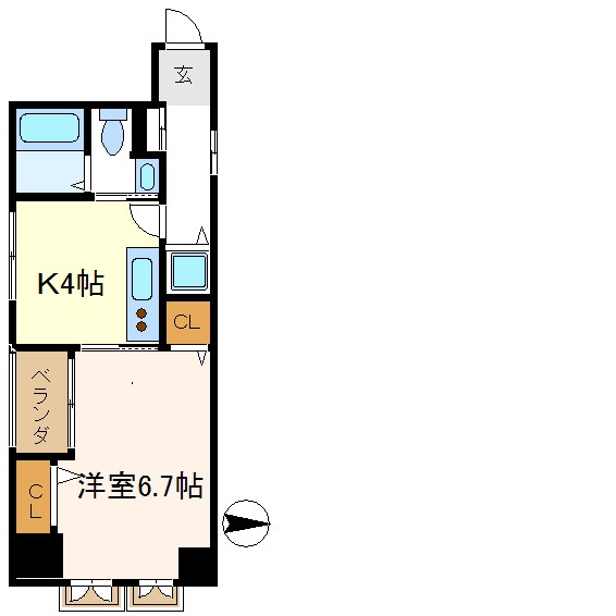 両国壱番館 間取り図
