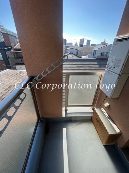 カラクムアチェリア  ベランダ