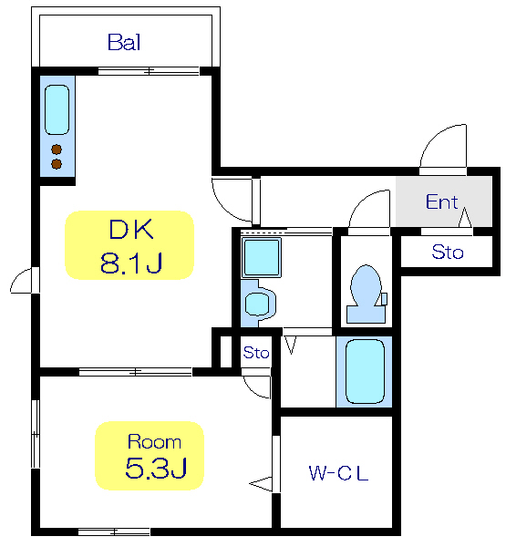 ル フレール滝野川 間取り