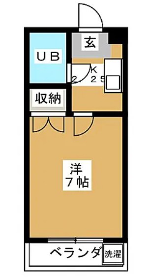 カントリーハイツ 間取り図