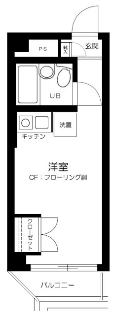 エクセル向島 間取り図