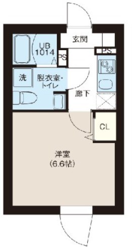 レピュア町屋レジデンス  間取り