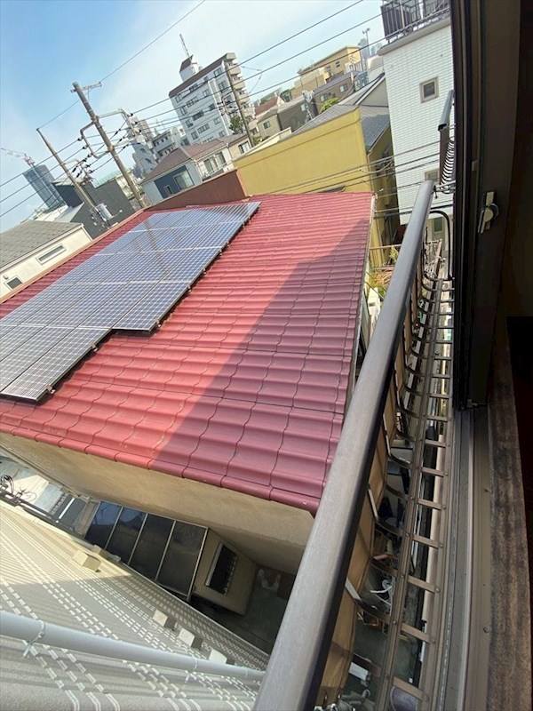 メゾンワカツキ ベランダ