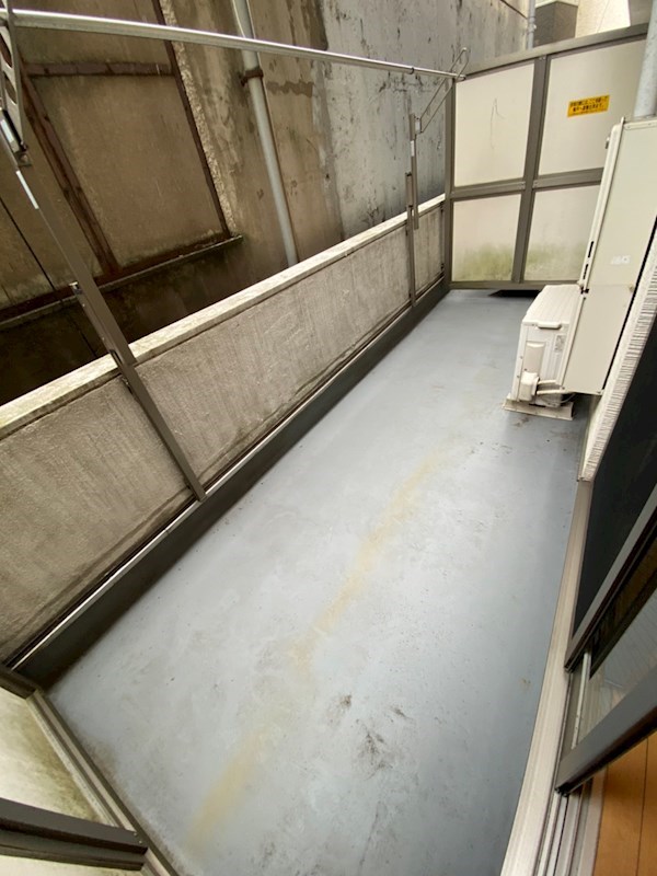 栗田マンション  ベランダ