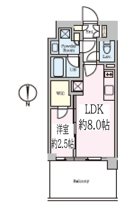 クレストコート東陽町 間取り図