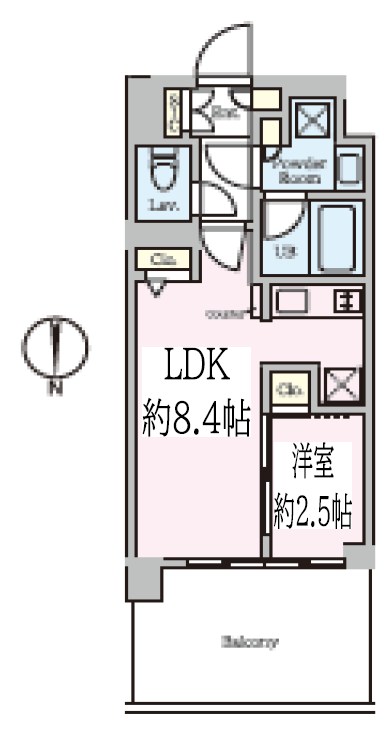 クレストコート東陽町 間取り図