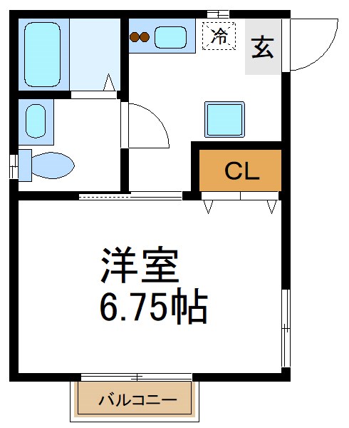 宮内サンハイツ西新井N3 間取り図