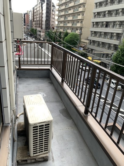 Housekul千駄木ビル ベランダ