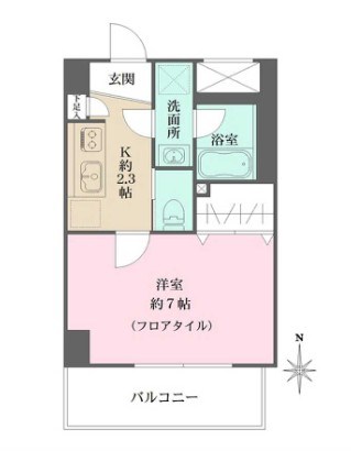 スコラタワー  間取り