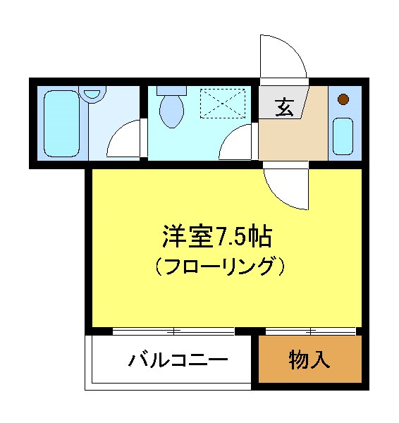 プレイス中村 間取り