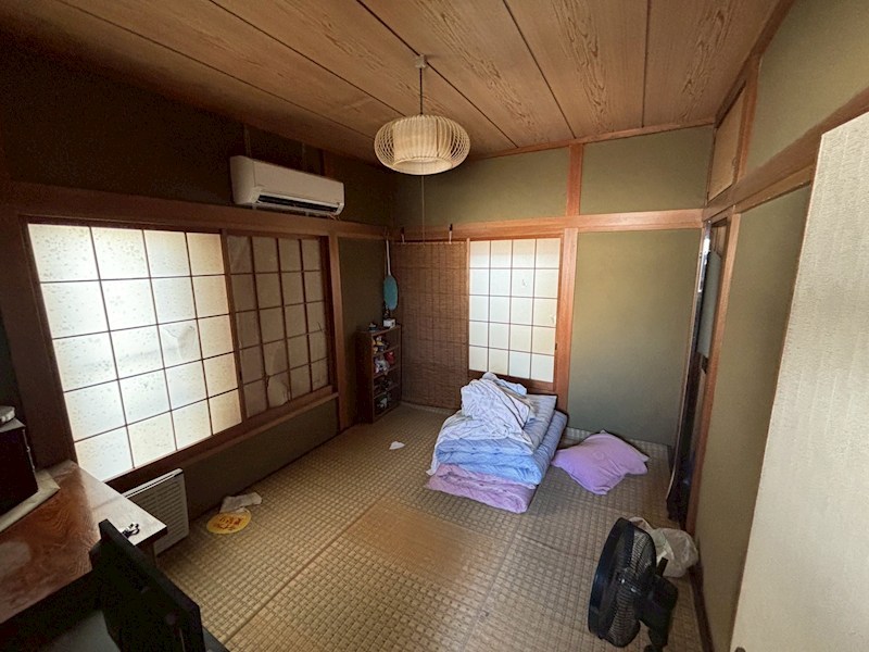 六木1丁目貸家 ベッドルーム