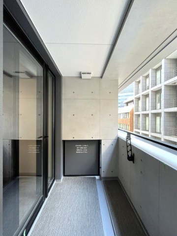 ピアース銀座レジデンス ベランダ