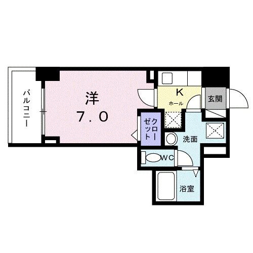 シエスタ　キー 間取り図