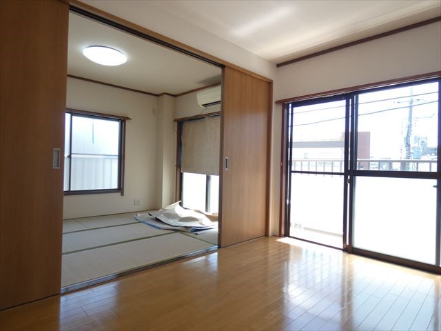 コーポ花 ベッドルーム