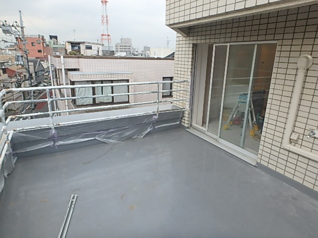 岩井ハイツ ベランダ