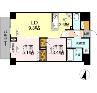 ロイジェント西新井 間取り