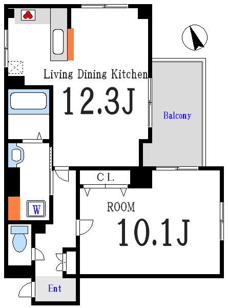 コスモ船堀 間取り図