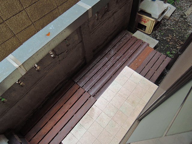 第2福島コーポ ベランダ