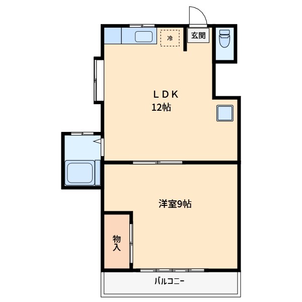 第二青葉荘 間取り図