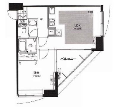 サウンドおしあげ 間取り図
