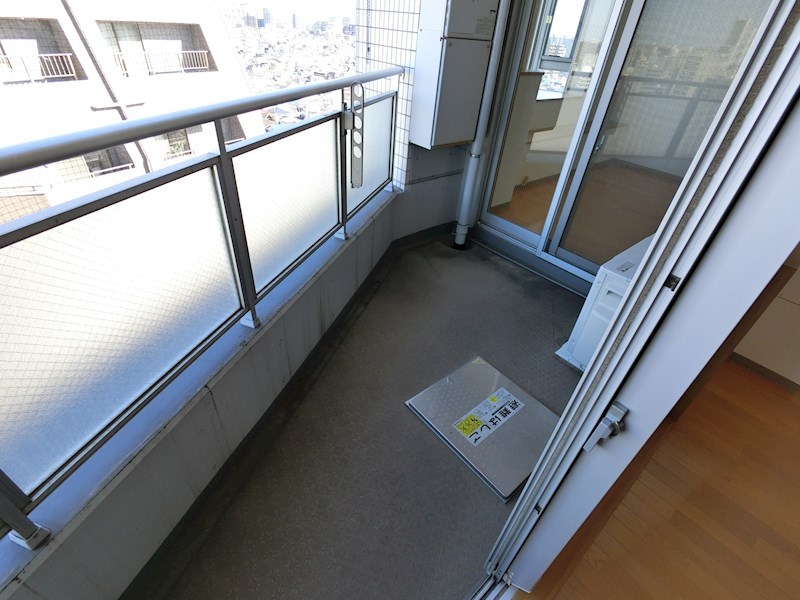 サウンドおしあげ ベランダ