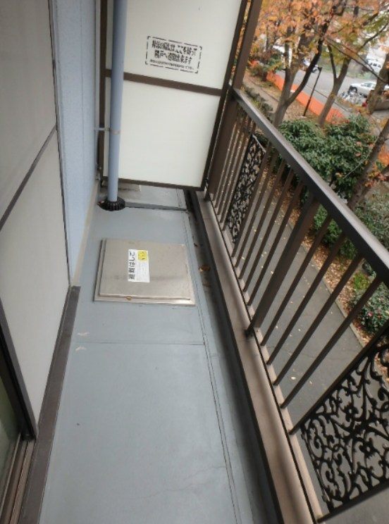 第２大地マンション ベランダ