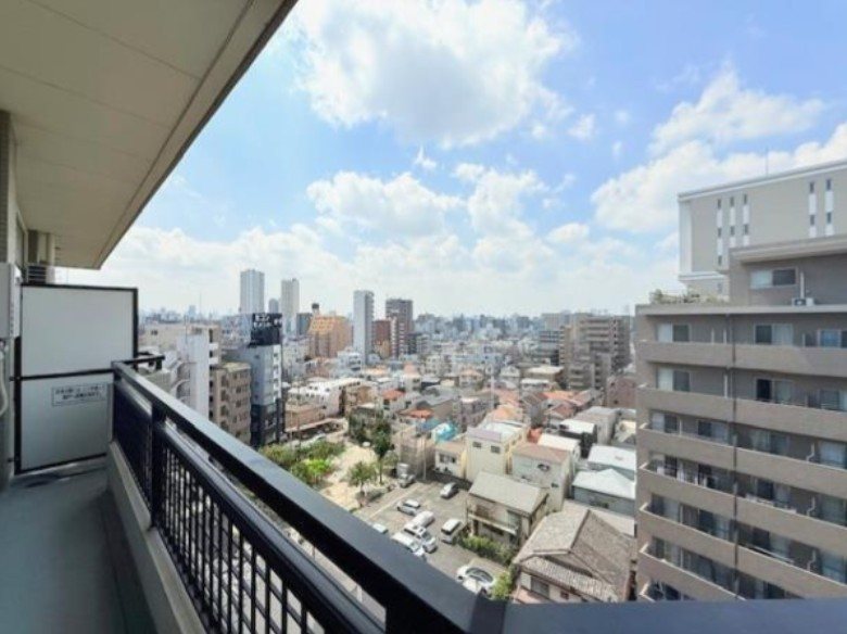 ISM西日暮里 ベランダ