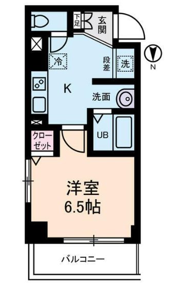 メゾンドロゼ 間取り図