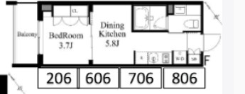 ラティエラ上野入谷 間取り