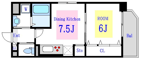 スカイラグーナ  間取り図