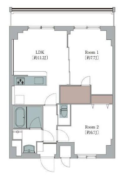 L&amp;lsquo;Foria瑞江 間取り図