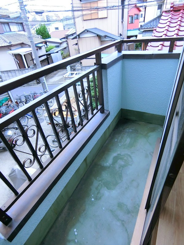 クレシェンドユザワ ベランダ